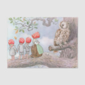 Bosdieren en kinderen Elsa Beskow Tissuepapier (Voorkant)