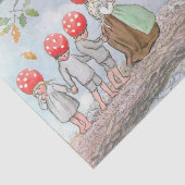 Bosdieren en kinderen Elsa Beskow Tissuepapier (Detail)