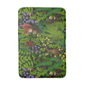 Bosdieren en planten badmat (Voorkant Verticaal)