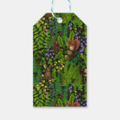 Bosdieren en planten cadeaulabel (Achterkant)