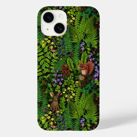 Bosdieren en planten Case-Mate iPhone case (Achterkant)