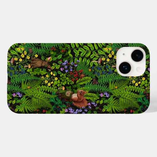Bosdieren en planten Case-Mate iPhone case (Achterkant (horizontaal))