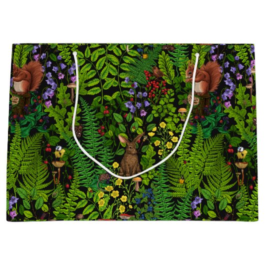 Bosdieren en planten groot cadeauzakje (Voorkant)