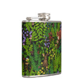 Bosdieren en planten heupfles (Rechts)