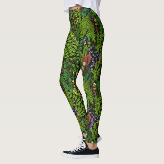 Bosdieren en planten leggings (Links)