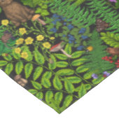 Bosdieren en planten tafelkleed (Gekanteld)
