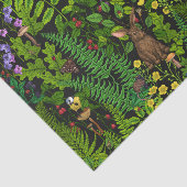 Bosdieren en planten tissuepapier (Detail)