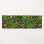 Bosdieren en planten yogamat (Voorkant (horizontaal))