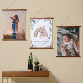 Bosdieren Geboorte Stats & Foto's Hangend Wandkleed