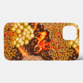 BOSDIEREN, GEZIEN VAN EEN Gele rode, GEBROKTE Flor Case-Mate iPhone Case (Achterkant (horizontaal))