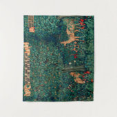 Bosdieren, Greenery Fox en Doe, W.Morris Wandkleed (Voorkant)