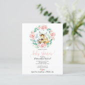 Bosdieren Groene Budget Baby Shower (Staand voorkant)