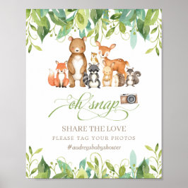 Bosdieren Groene Decoratie Oh Snap Deel de Liefde