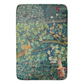 BOSDIEREN Hazen, fazant vogel, groene bloemen Badmat (Voorkant Verticaal)