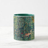 BOSDIEREN Hazen, fazant vogel, groene bloemen Mok (Midden)