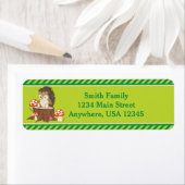 Bosdieren Hedgehog | Gepersonaliseerd Etiket (Insitu)