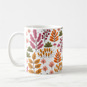 Bosdieren Herfst behang Koffiemok