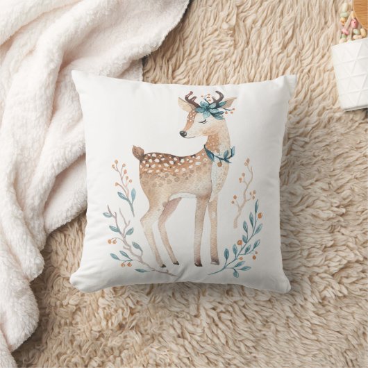 Bosdieren Herten Decoratief Kussen (Deken)