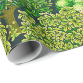 BOSDIEREN, HERTEN DOOR EEN BEEKGROENE BLOEM CADEAUPAPIER (Rol Hoek)