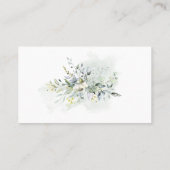 Bosdieren hoeveel Snoepjes Baby shower Plaatskaartje (Achterkant)