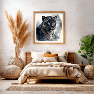 Bosdieren Houtland Muur Kunst Rustieke Poster