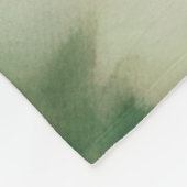 Bosdieren in de bergen Fleece Deken (Hoek)