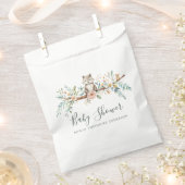 bosdieren in de Waterverf Bedankzakje (Geknipt)