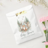 bosdieren in de Waterverf Bedankzakje (Gezegeld)