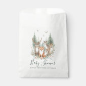 bosdieren in de Waterverf Bedankzakje (Voorkant)
