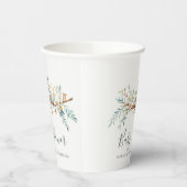 bosdieren in de Waterverf Papieren Bekers (Links)