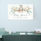 bosdieren in de Waterverf Spandoek (Beurs)