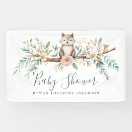 bosdieren in de Waterverf Spandoek