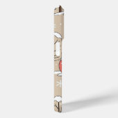 Bosdieren in het winterland Case-Mate iPhone case (Achterkant / Rechts)
