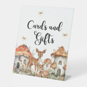 Bosdieren Kaarten en geschenken Reclamebord Met Voetstuk (Voorkant)