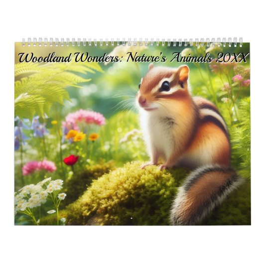 Bosdieren  kalender (Hoes)