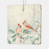 Bosdieren Keramisch Ornament (Links)