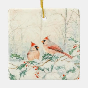 Bosdieren Keramisch Ornament