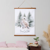Bosdieren Kerstvakantie Hangend Wandkleed (Slaapkamer)