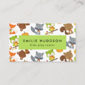 Bosdieren, Kinder Speelcentrum, Activiteitencentru Visitekaartje (Voorkant)