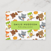 Bosdieren, Kinder Speelcentrum, Activiteitencentru Visitekaartje (Voorkant)