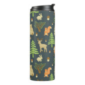 bosdieren, kinderpatroon. thermosbeker (Gedraaid links)