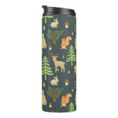 bosdieren, kinderpatroon. thermosbeker (Geroteerd rechts)
