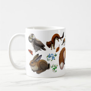 Bosdieren koffiemok
