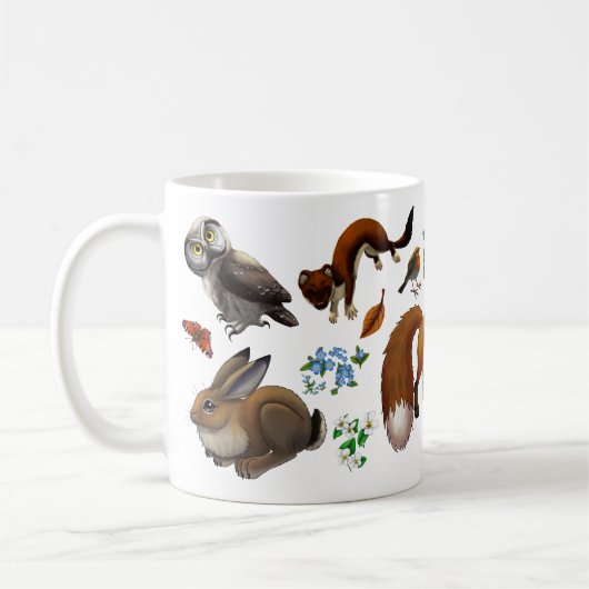 Bosdieren koffiemok (Links)