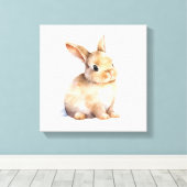 Bosdieren Konijn Print (Insitu (Houten vloer))