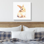 Bosdieren Konijn Print (Insitu (Slaapkamer))