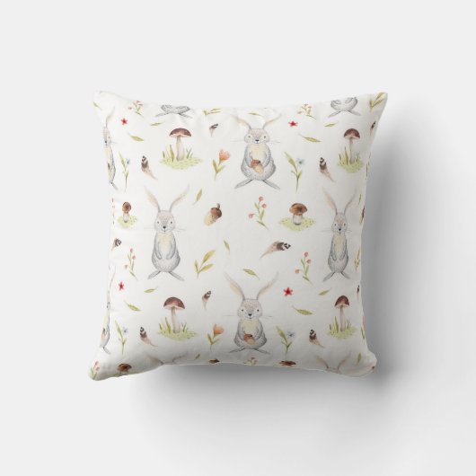 Bosdieren konijnensterfte kussen (Achterkant)
