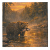 Bosdieren Kubus — Wolf, Uil, Vos & Beer (Rechts)