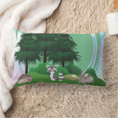 bosdieren kussen (Deken)