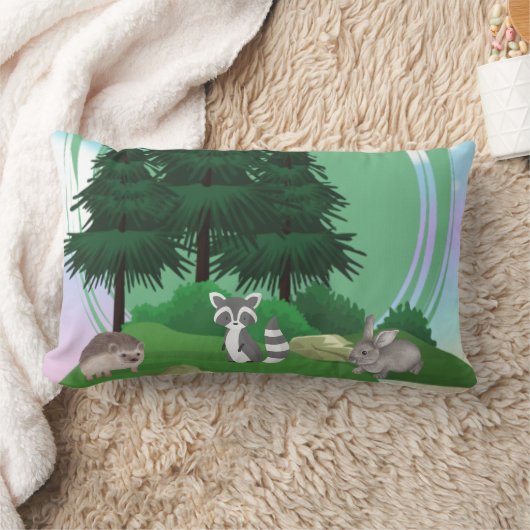 bosdieren kussen (Deken)